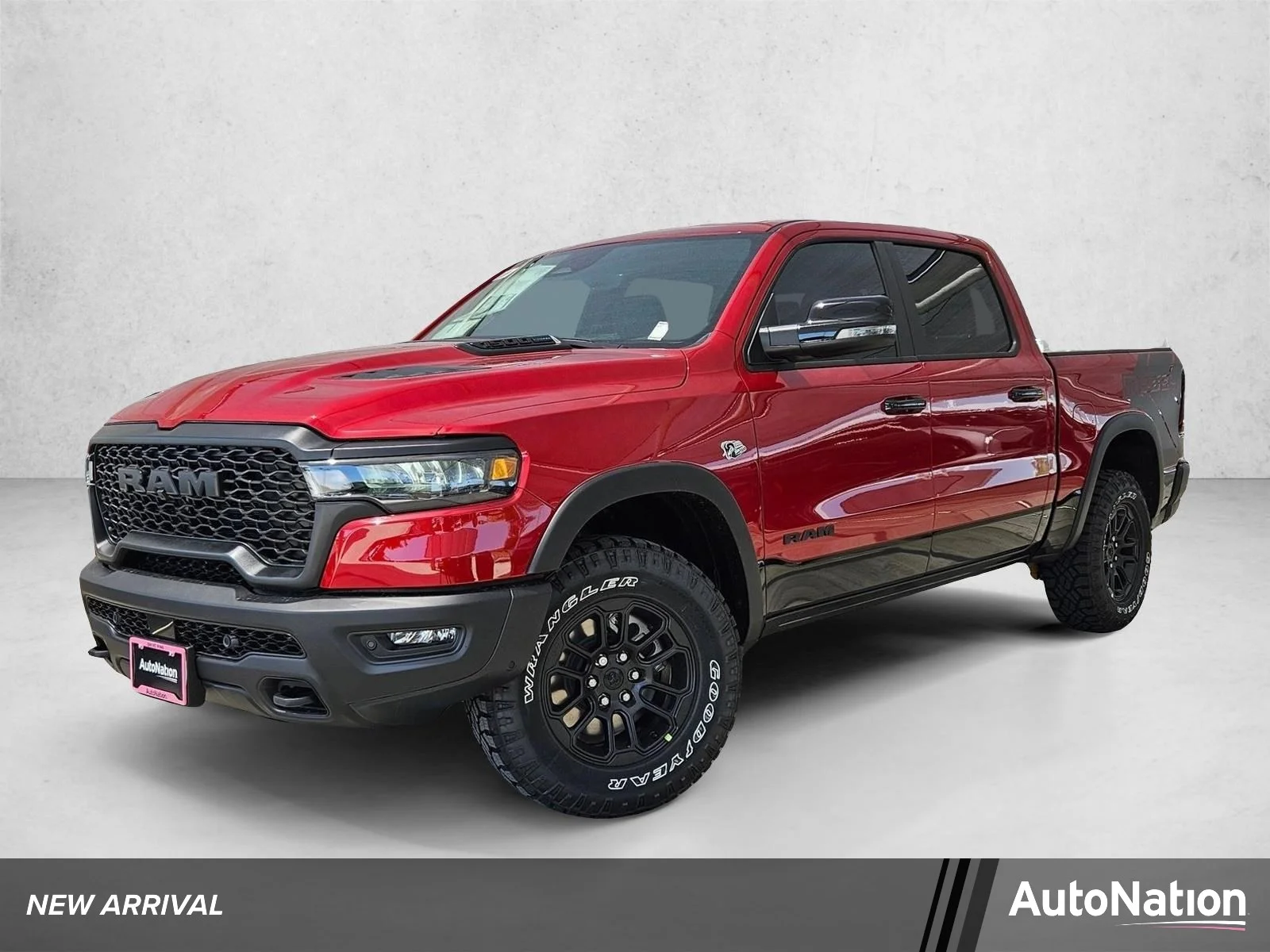 New 2026 Molten Red Pearl-Coat Exterior Paint RAM Rebel image 1