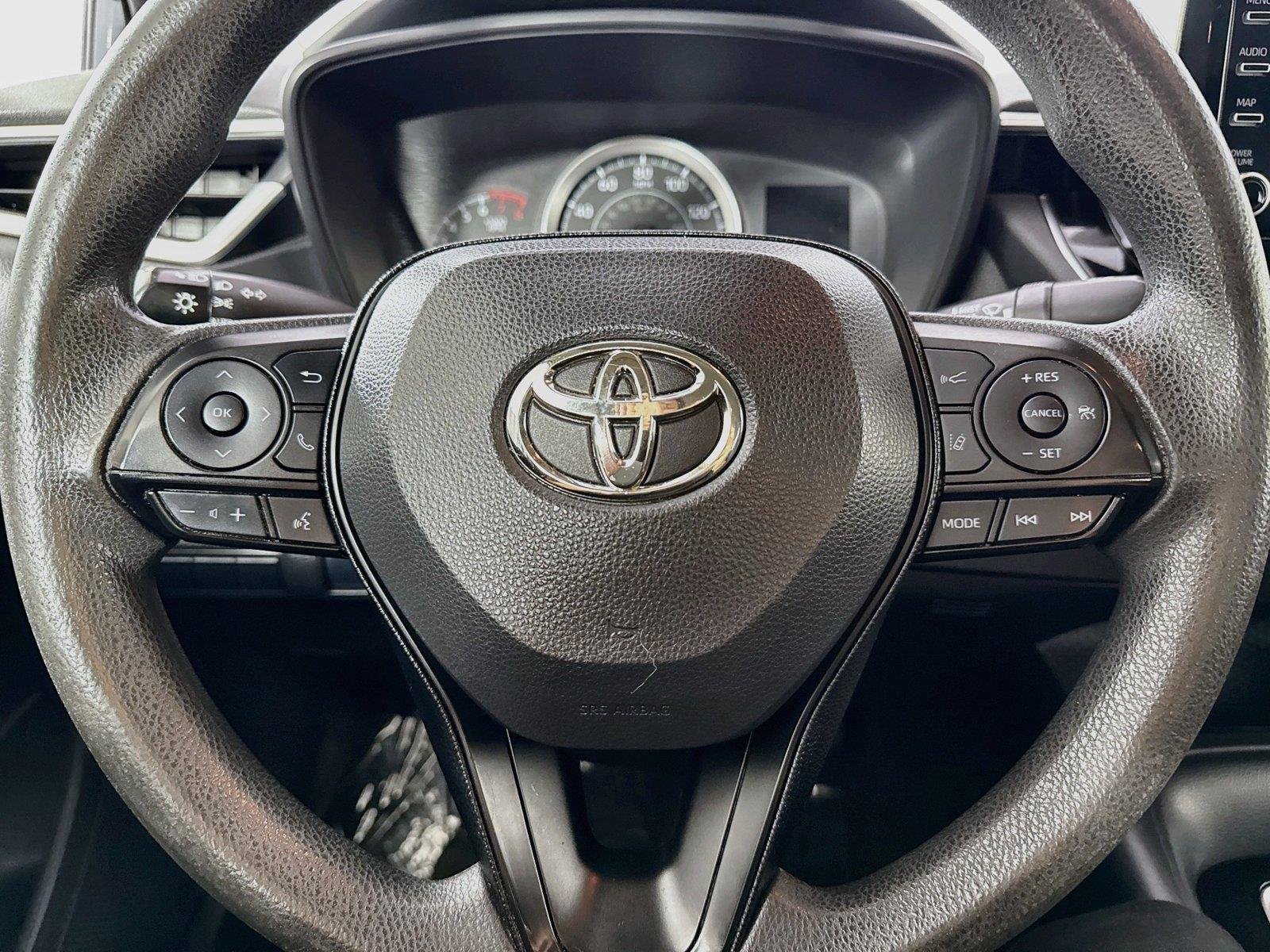 Used 2020 Celestite Gray Metallic Toyota LE image 15