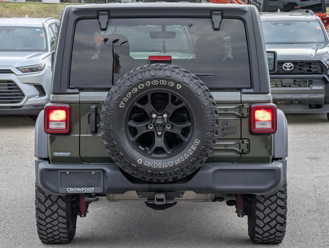 Certified Used 2022 Green Jeep Willys - - Tech Grp - Cold Weather - Uconnect NAV & Sound! image 7