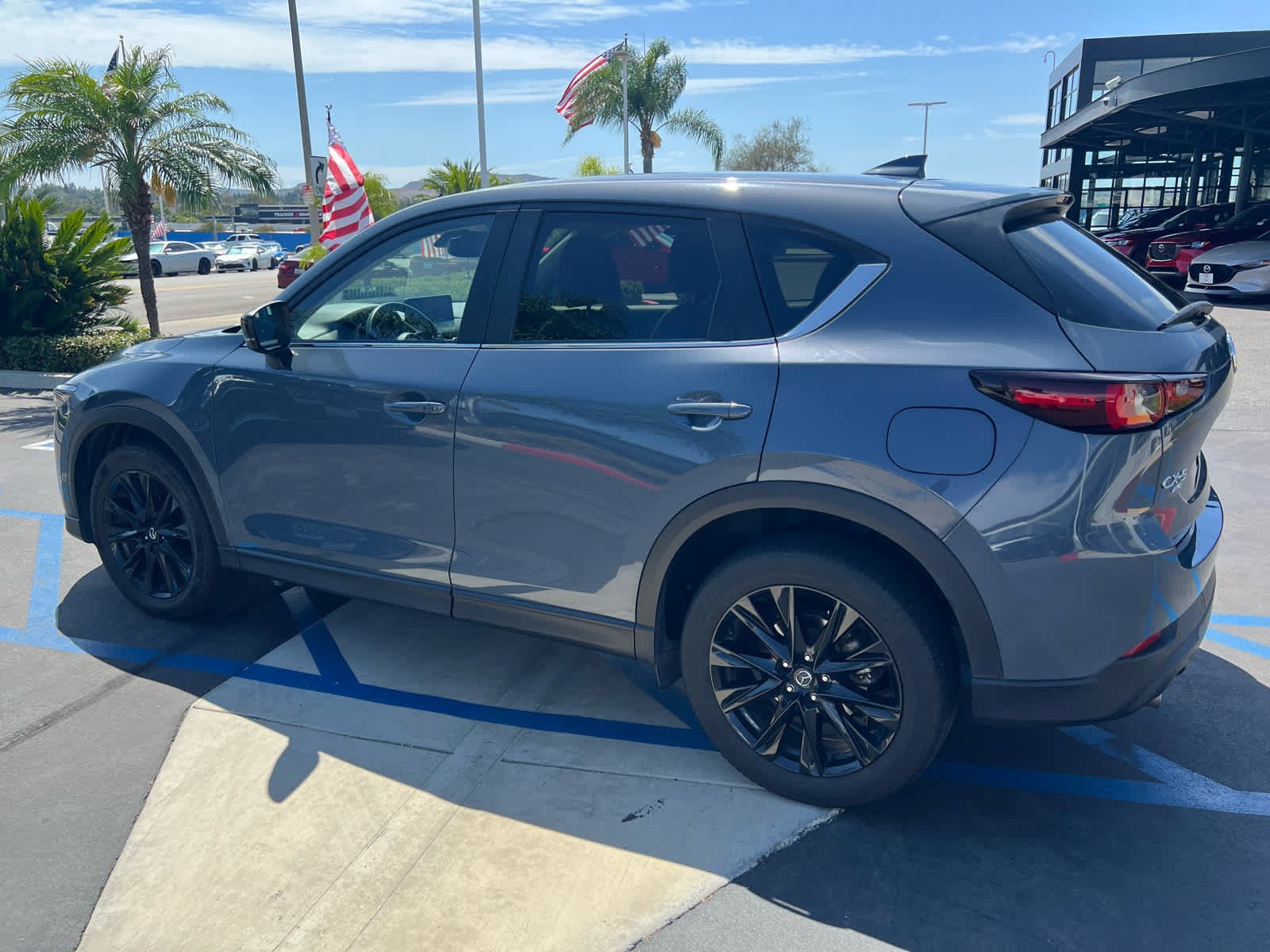 Used 2025 Polymetal Gray Metallic Mazda 2.5 S Carbon Edition image 3