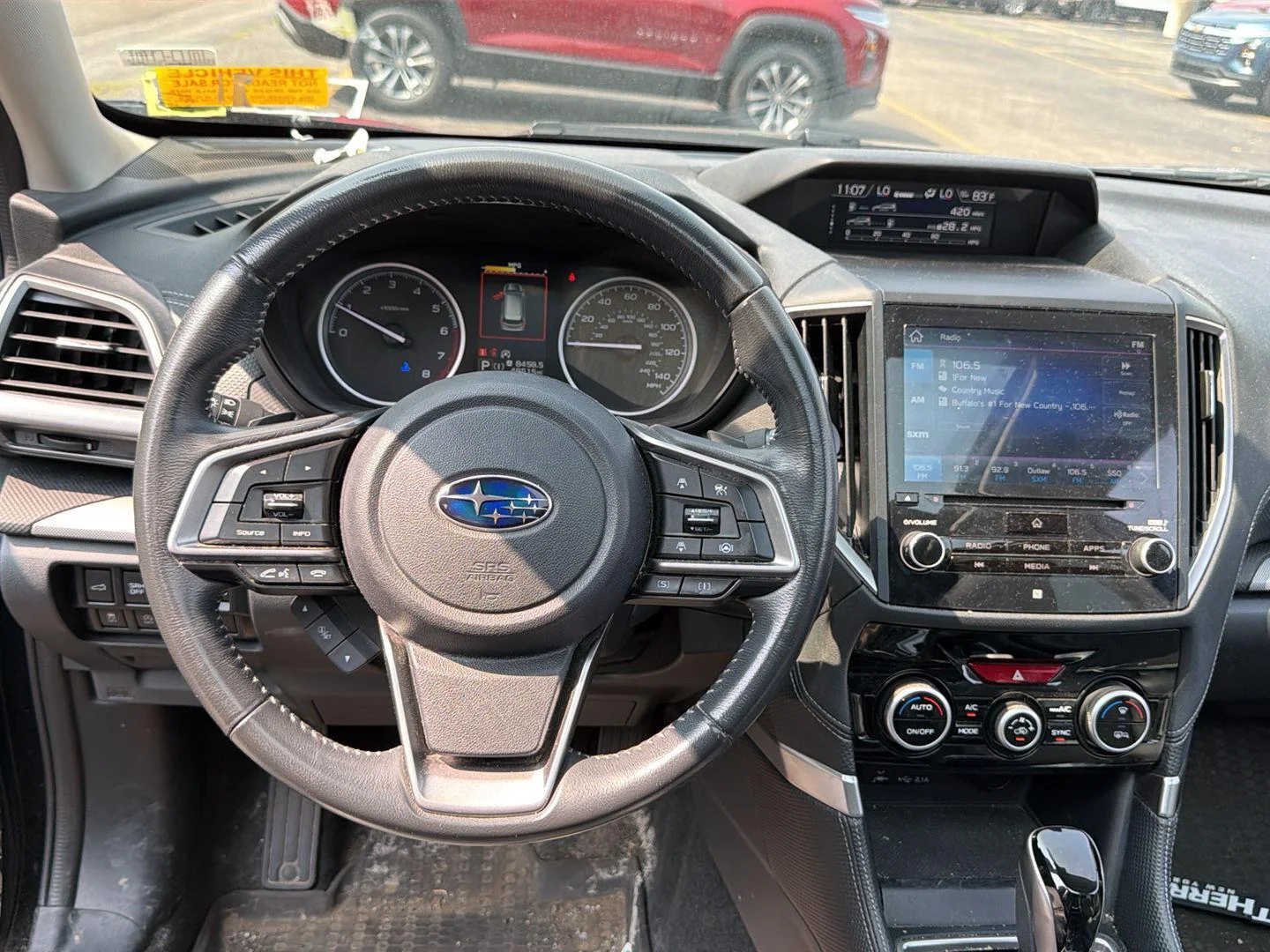 Used 2021 Crystal Black Silica Subaru Limited image 2