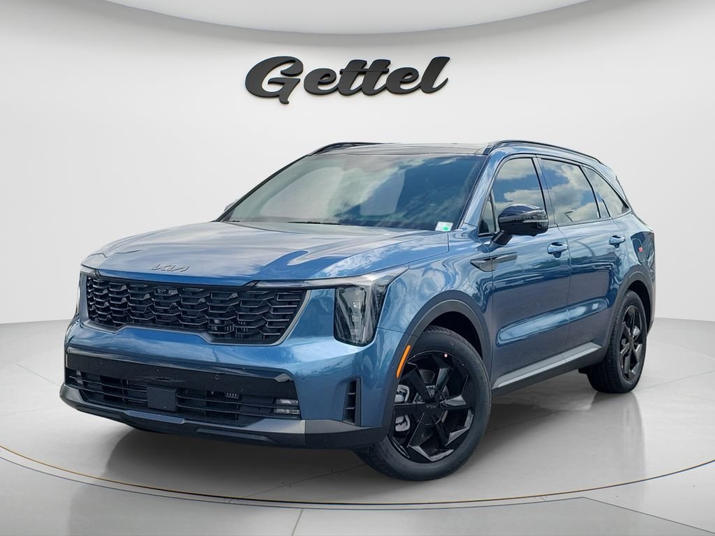 Mineral Blue 2026 Kia Sorento Hybrid SUV / Crossover All-Wheel Drive 6-Speed Automatic