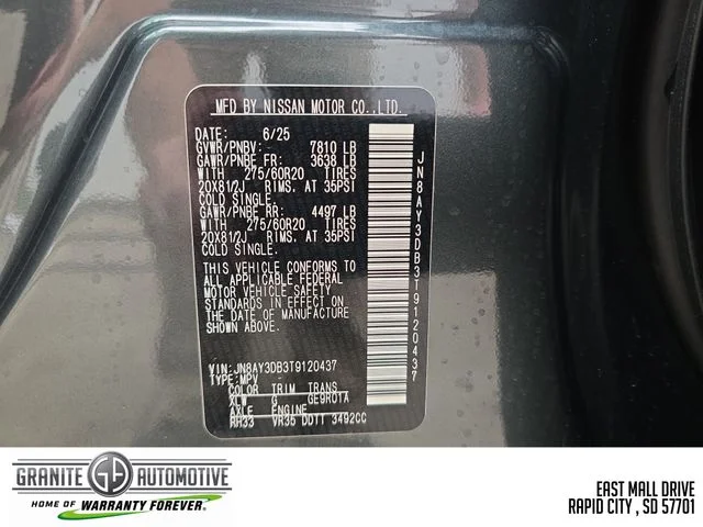 2026 Nissan Armada PRO-4X - Photo 29