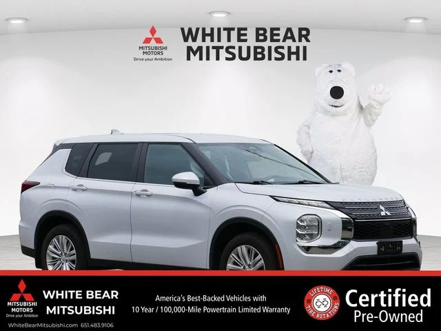 Used 2023 White Diamond Mitsubishi ES image 1