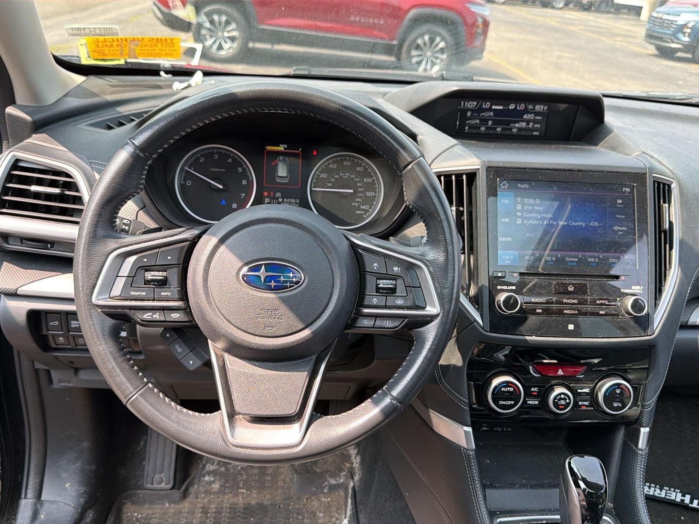 Used 2021 Crystal Black Silica Subaru Limited image 2