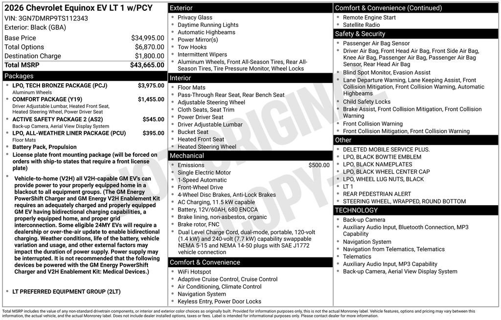 2026 Chevrolet Equinox EV 1LT - Photo 36