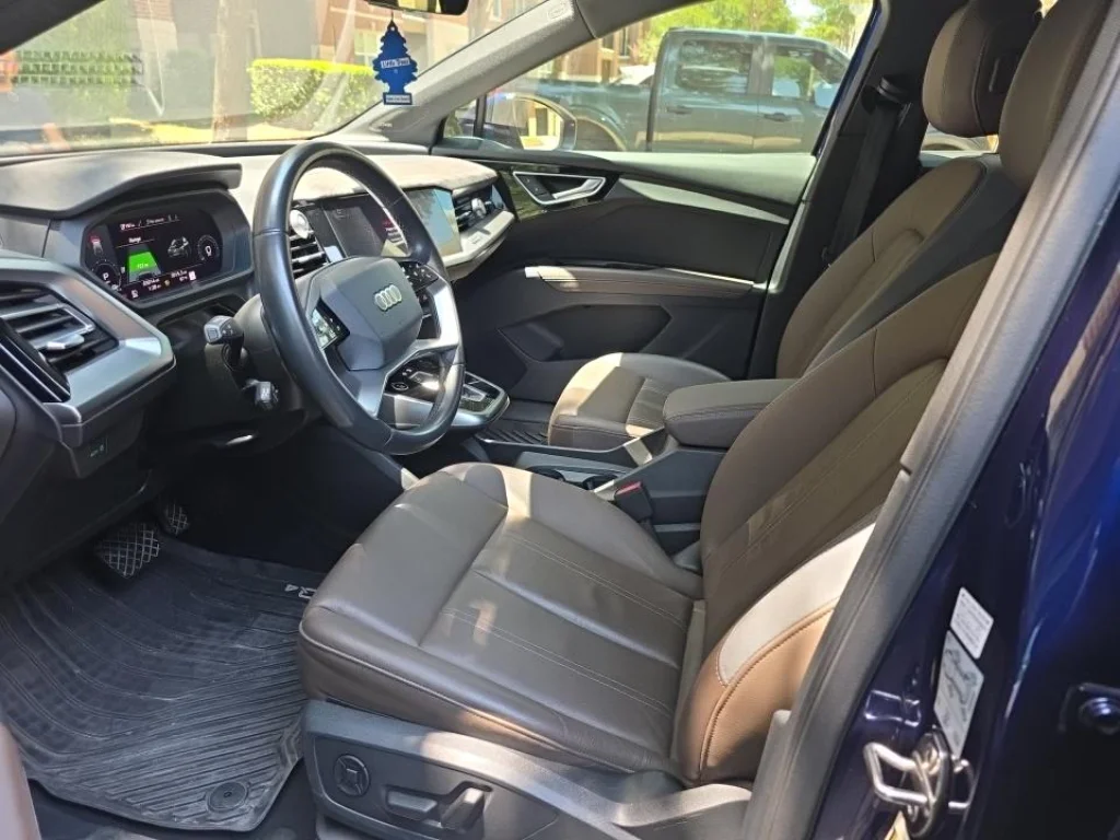 Used 2023 Audi Q4 e-tron Premium Plus with VIN WA1L2BFZ9PP068897 for sale in Santa Fe, NM