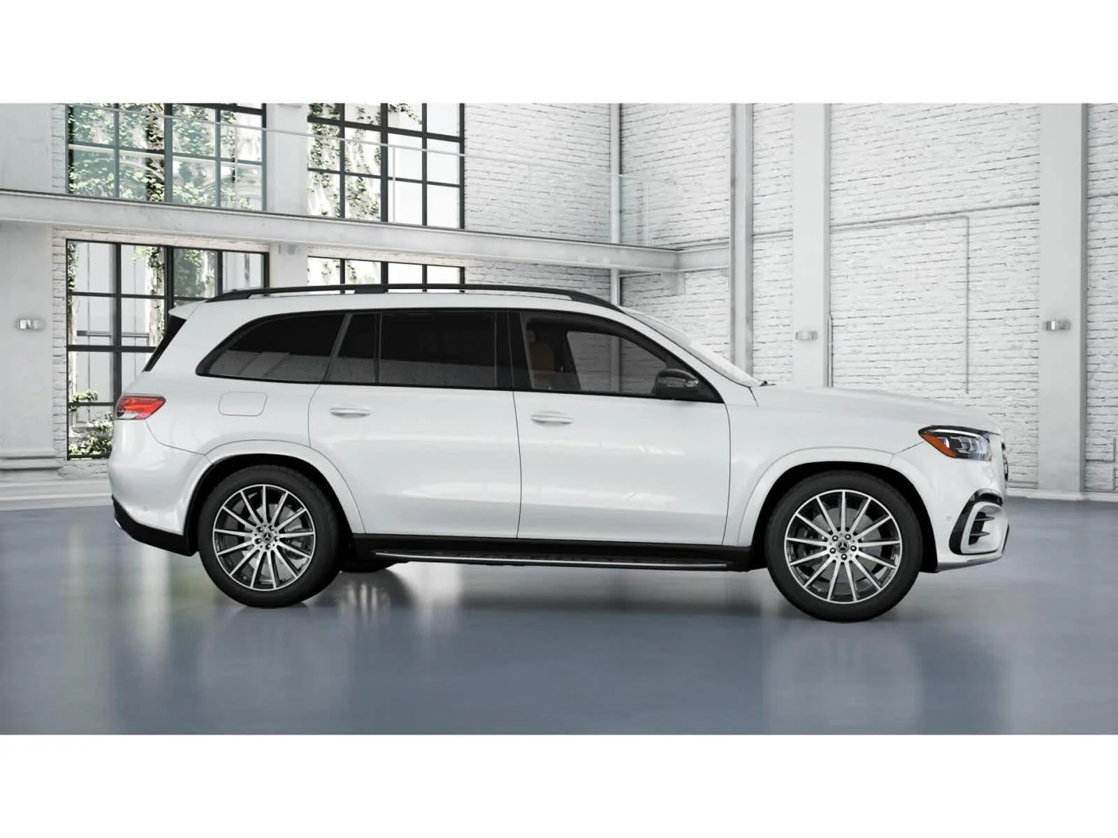 Used 2024 MANUFAKTUR Moonlight White Metallic Mercedes-Benz GLS 450 image 14