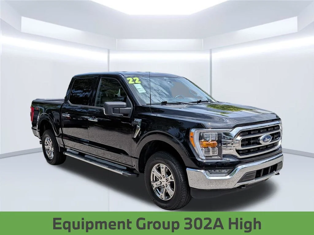 Used 2022 Black Ford XLT image 10