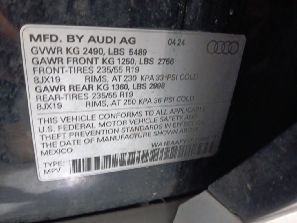 Used 2024 Black Audi 45 S line Premium image 10