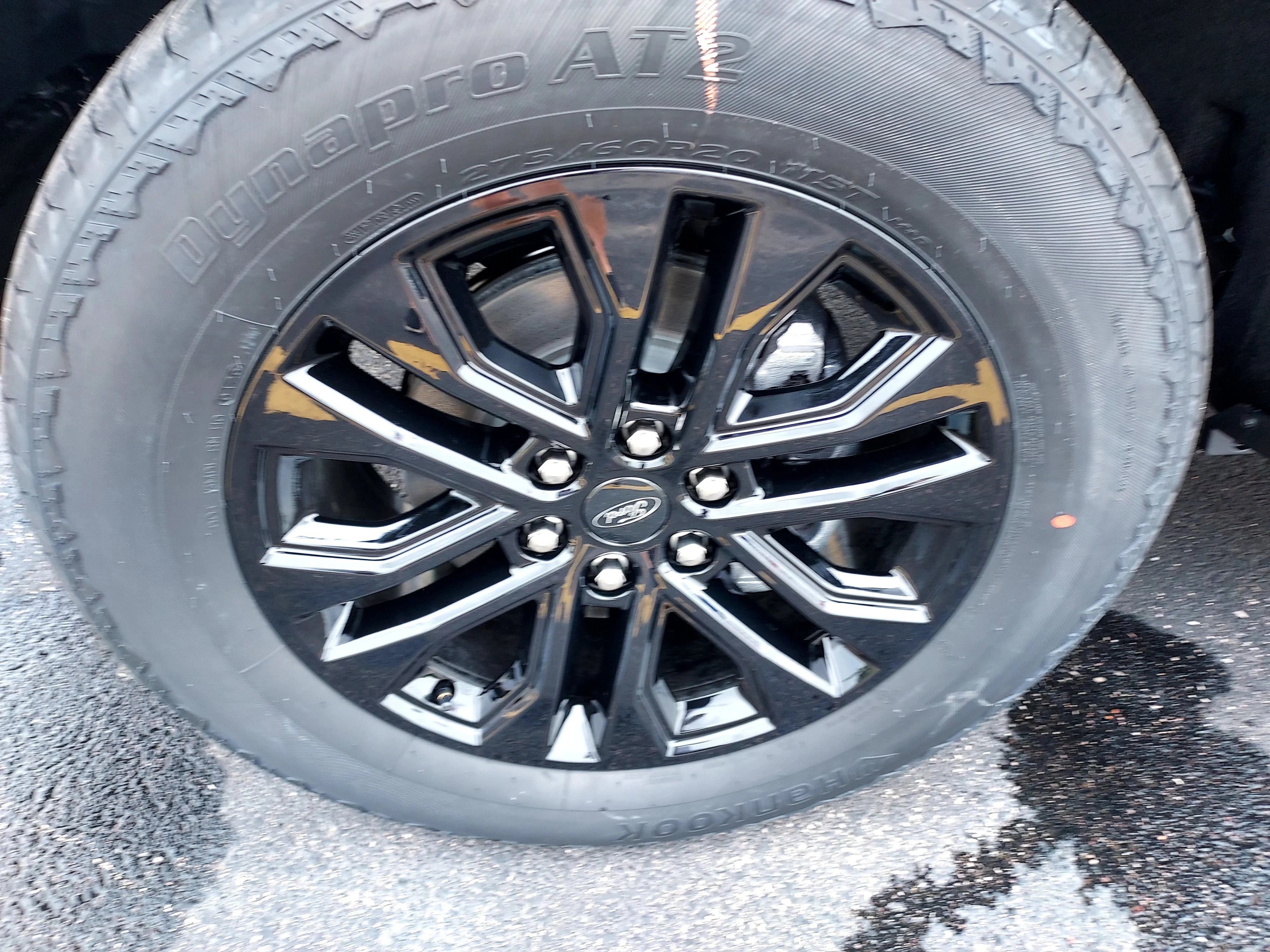 New 2026 Agate Black Metallic Ford LARIAT image 2
