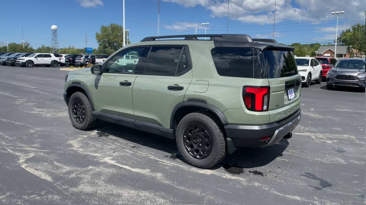 New 2026 Ash Green Metallic Honda TrailSport Blackout Elite image 6