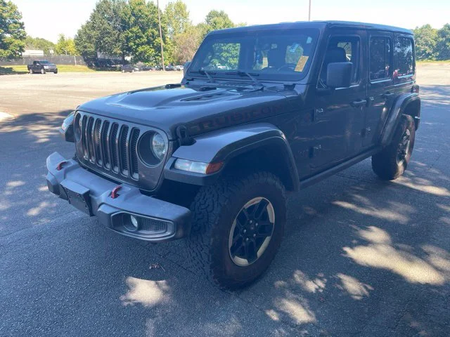 Used 2021 Gray Jeep Unlimited Rubicon image 1
