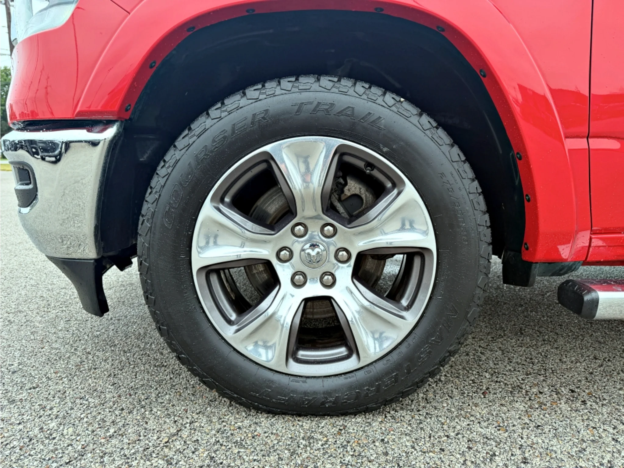 Used 2020 Flame Red Clearcoat Ram Laramie image 23
