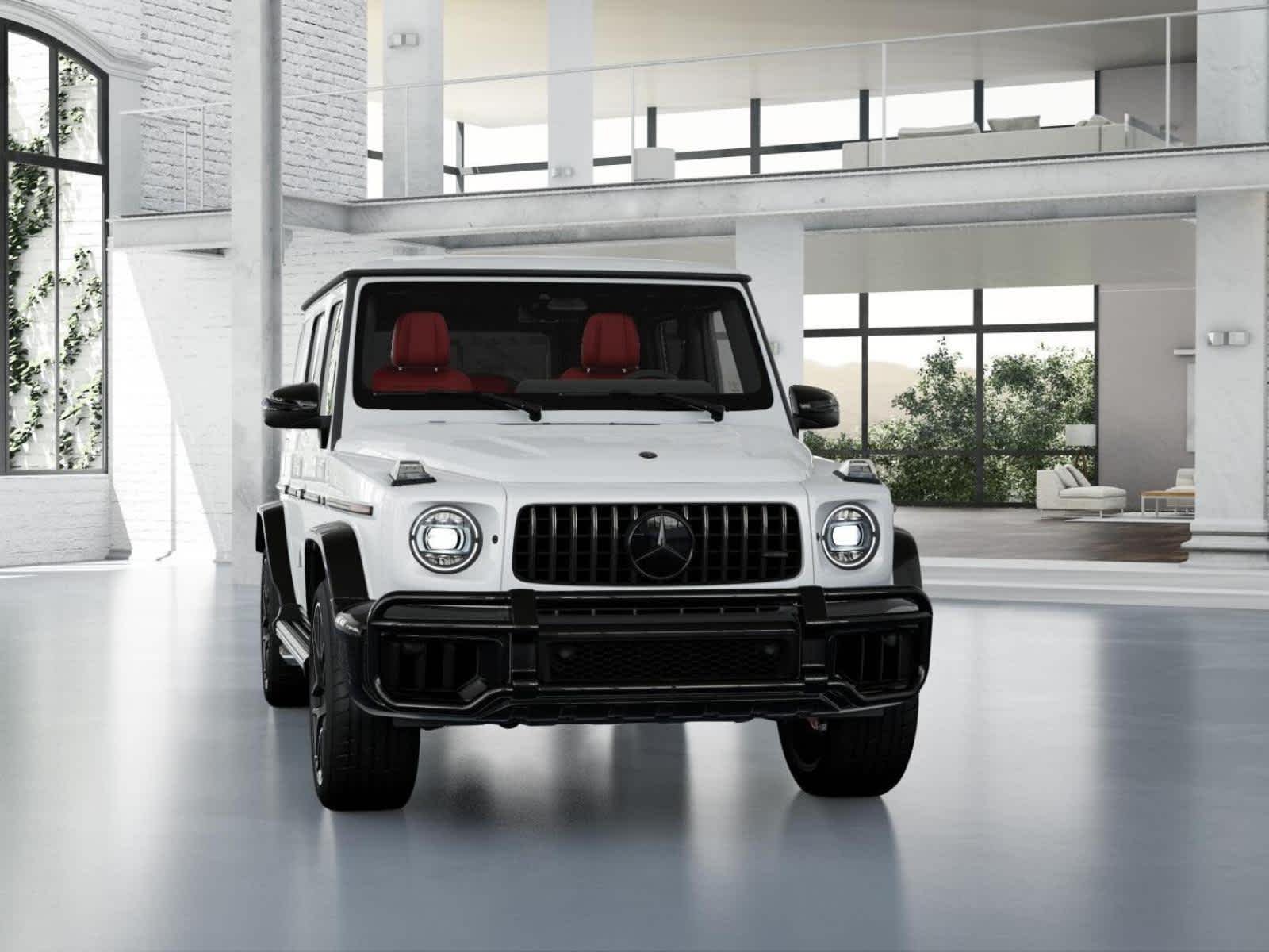 New 2026 MANUFAKTUR Moonlight White Metallic Mercedes-Benz AMG® G 63 SUV image 48