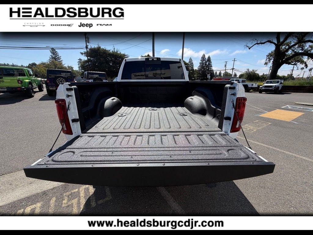 New 2026 Bright White Clear-Coat Exterior Paint RAM Laramie image 24