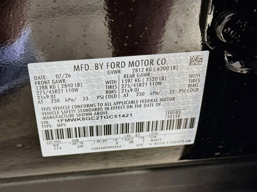New 2026 Agate Black Metallic Ford ST image 35