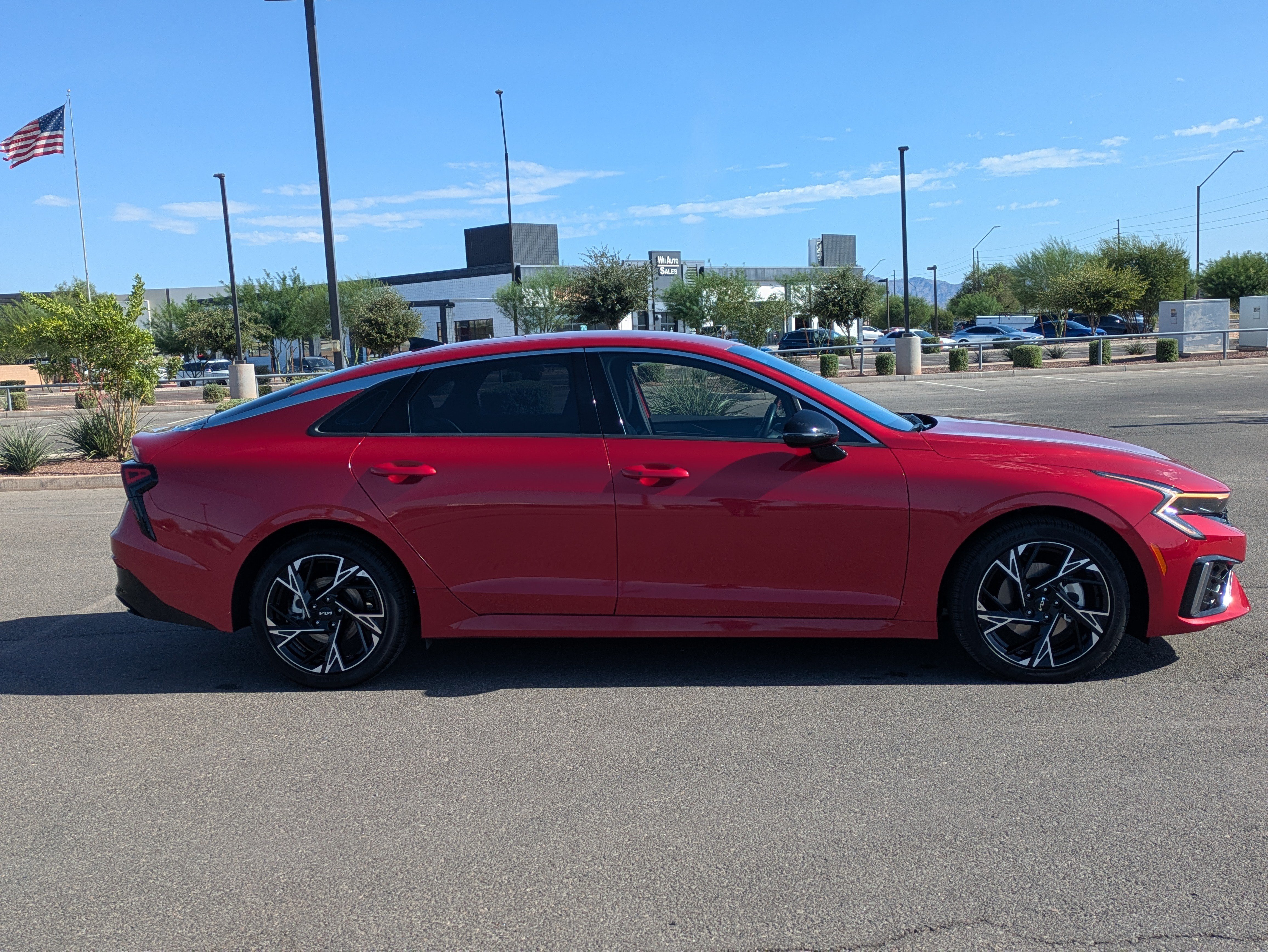Used 2025 Runway Red Kia GT-Line image 6