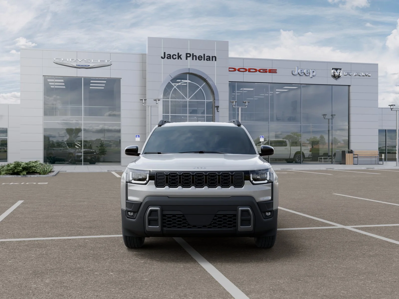 New 2026 Silver Zynith Clear-Coat Exterior Paint Jeep Laredo image 6