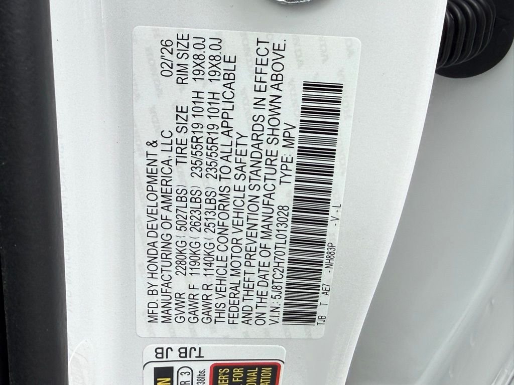New 2026 Platinum White Pearl Acura Advance Package image 29