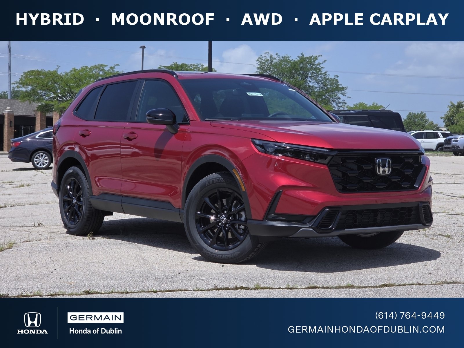 New 2026 Radiant Red Metallic Honda Sport image 1