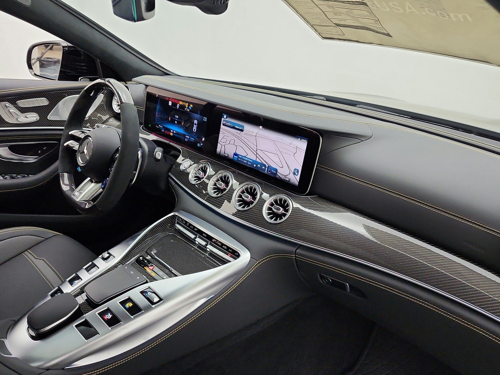 New 2026 MANUFAKTUR Graphite Grey Magno Mercedes-Benz AMG® GT 43 4-Door Coupe image 15