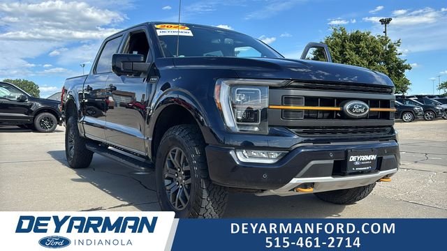 Used 2022 Blue Ford Tremor image 1