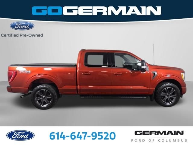 Certified Used 2023 Hot Pepper Red Metallic Tinted Clearcoat Ford XLT image 5