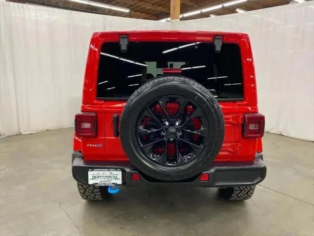 Used 2024 Firecracker Red Clearcoat Jeep Willys image 5