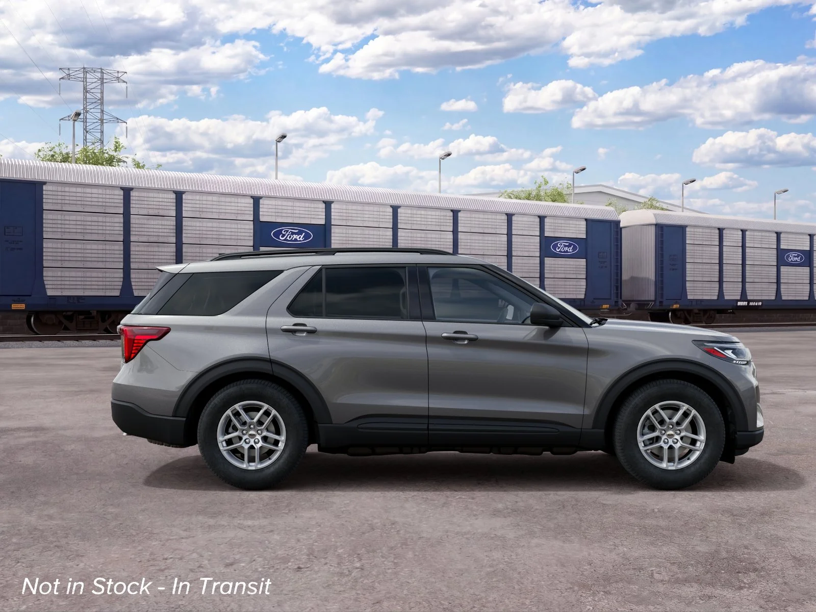 New 2027 Carbonized Gray Metallic Ford Active image 5