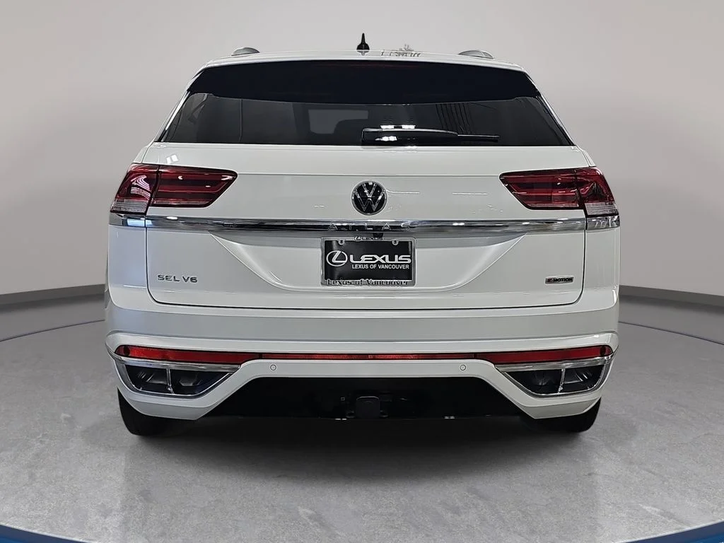 Used 2022 White Volkswagen 3.6L V6 SEL R-Line image 7