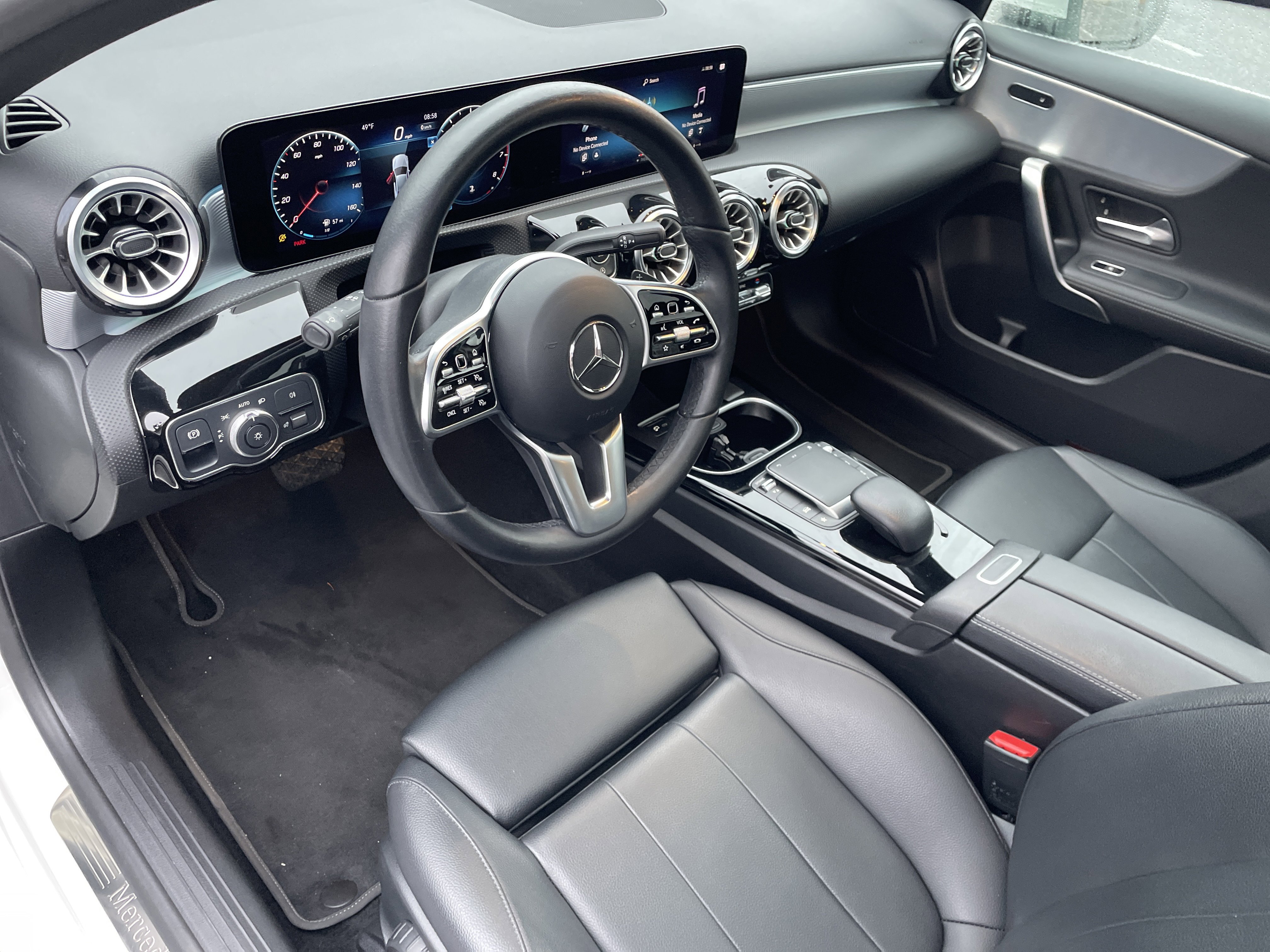 Certified Used 2022 Polar White Mercedes-Benz A 220 Sedan image 17