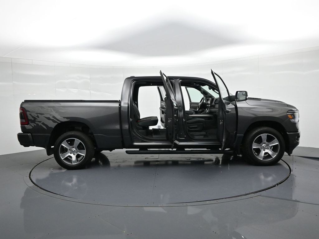 Used 2019 Granite Crystal Metallic Clearcoat Ram Rebel image 21