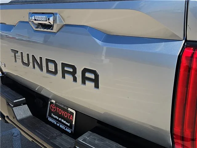 Used 2023 Celestial Silver Metallic Toyota Limited (A10) 4x4 CrewMax 5.5 ft. box 145.7 in. WB image 7