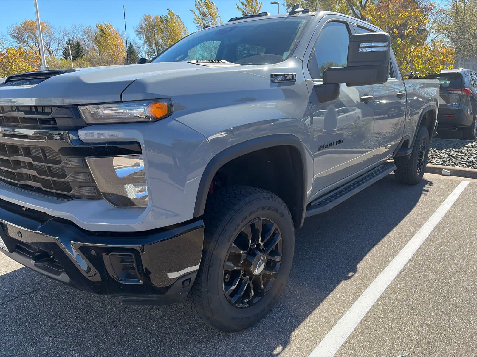 Used 2025 Slate Gray Metallic Chevrolet Custom image 3