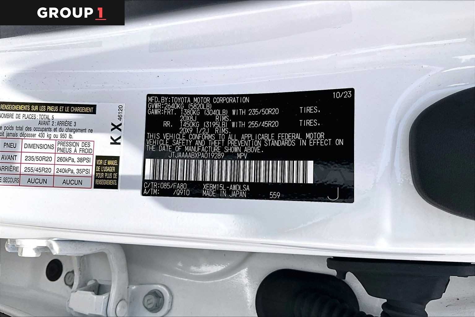 Used 2023 Eminent White Pearl Lexus Luxury image 33