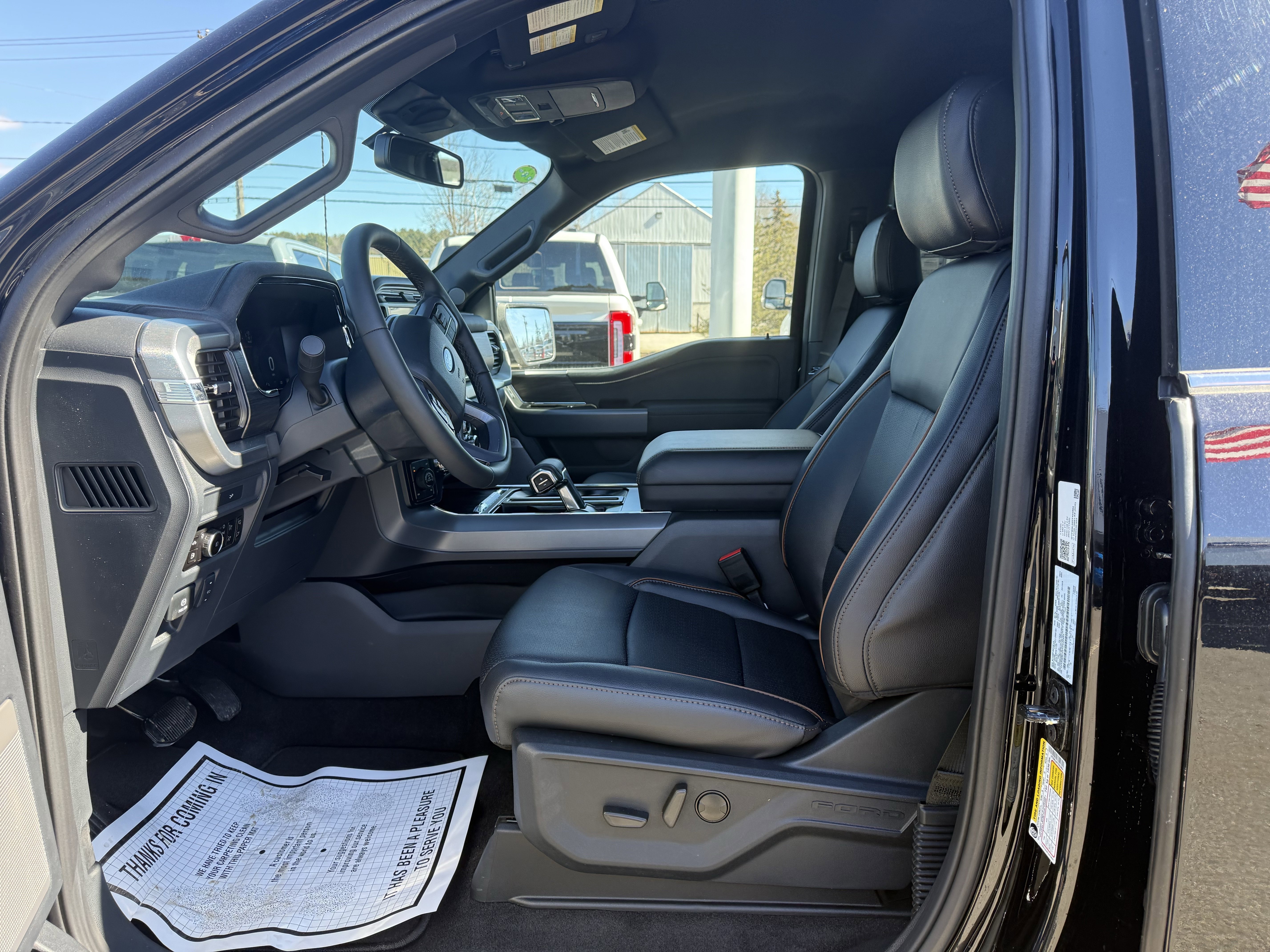 New 2026 Agate Black Metallic Ford Lariat® image 11