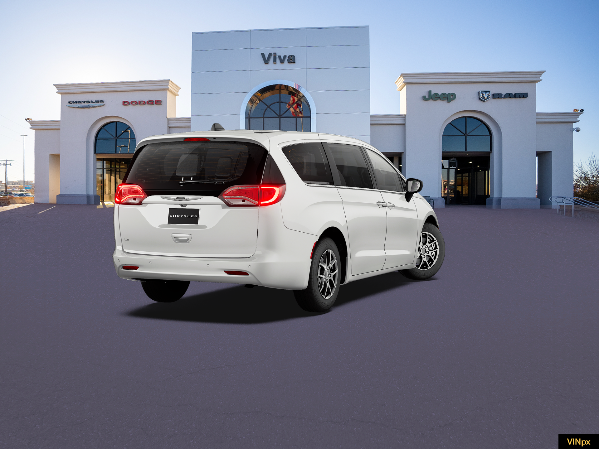 New 2027 Bright White Clear-Coat Exterior Paint Chrysler LX image 7