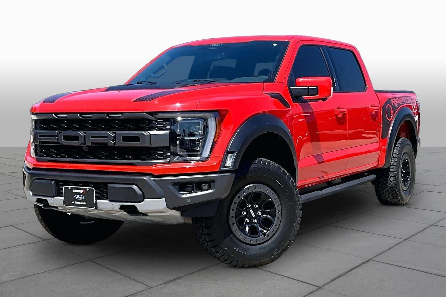 Certified Used 2022 Orange Ford Raptor image 35