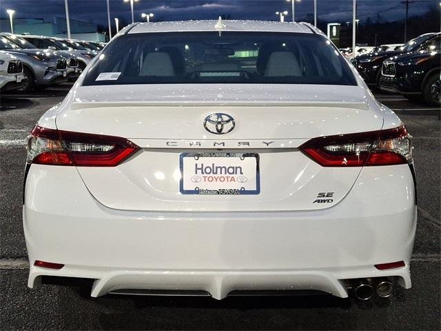 Certified Used 2022 White Toyota SE image 6