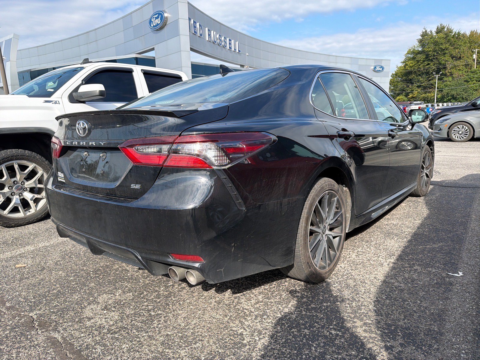 Used 2024 Black Toyota SE image 4