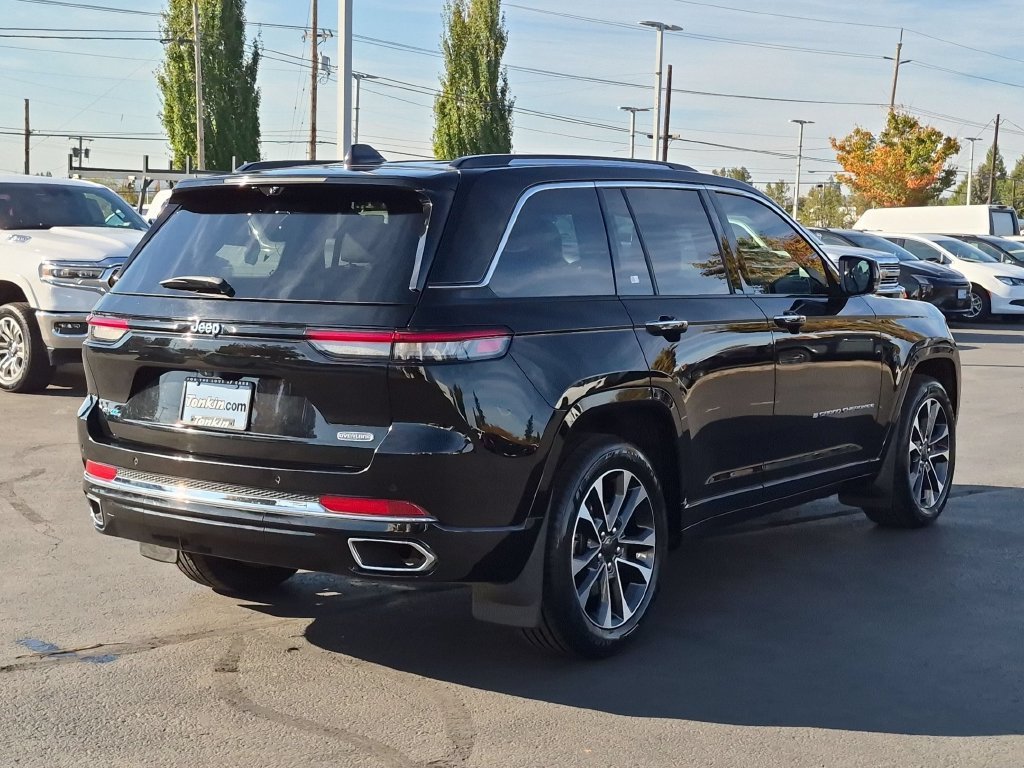 Certified Used 2023 Black Jeep Overland 4xe image 6