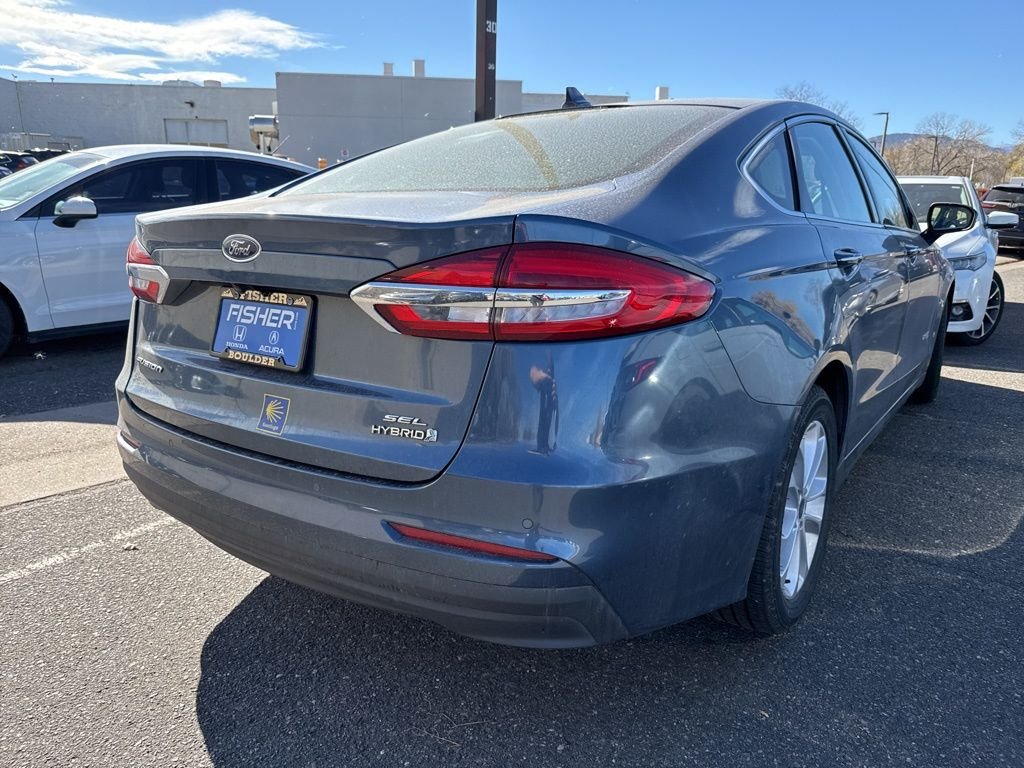 2019 Ford Fusion Hybrid SEL photo 3