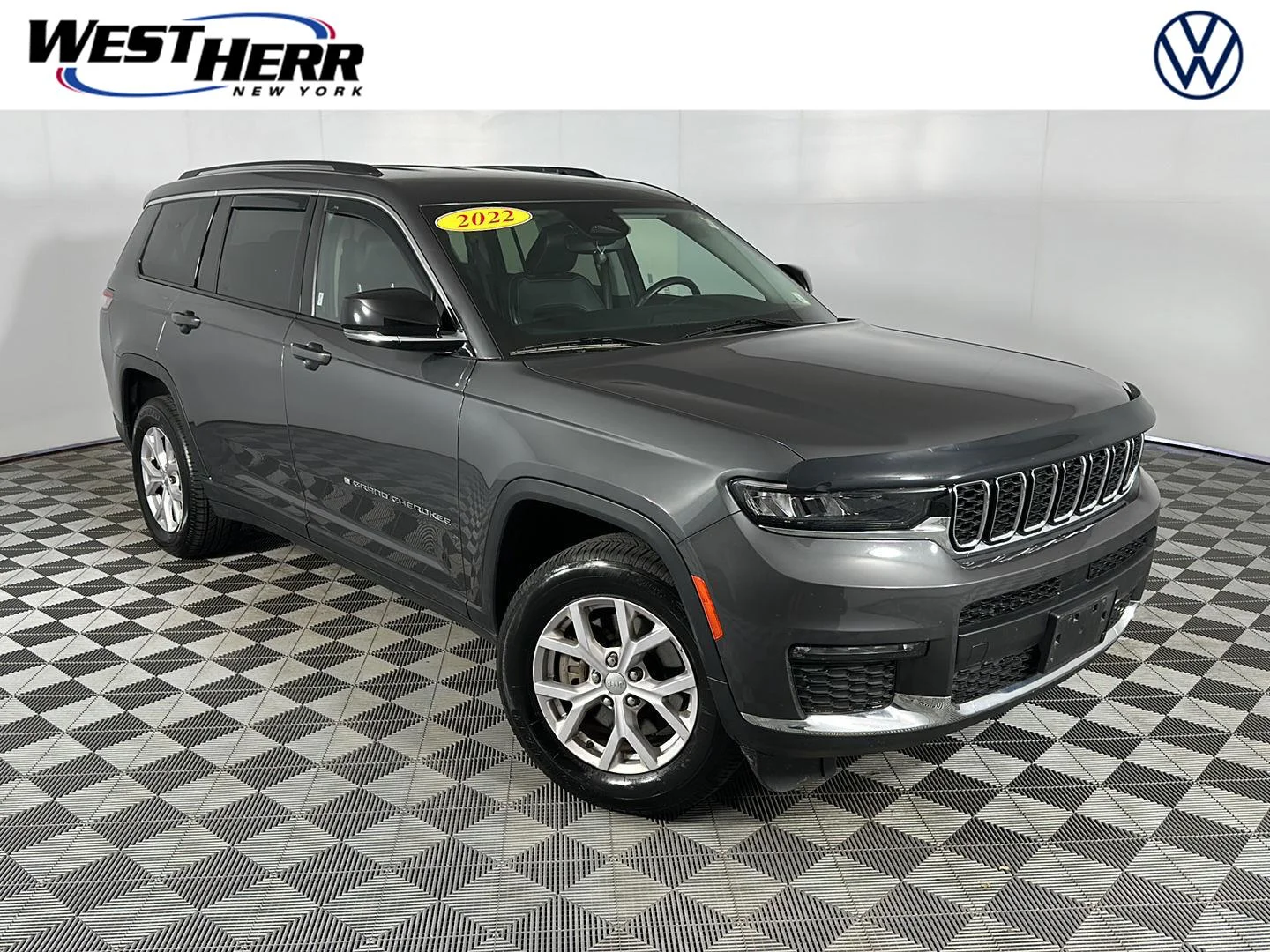 Used 2022 Baltic Gray Metallic Clearcoat Jeep Limited image 1