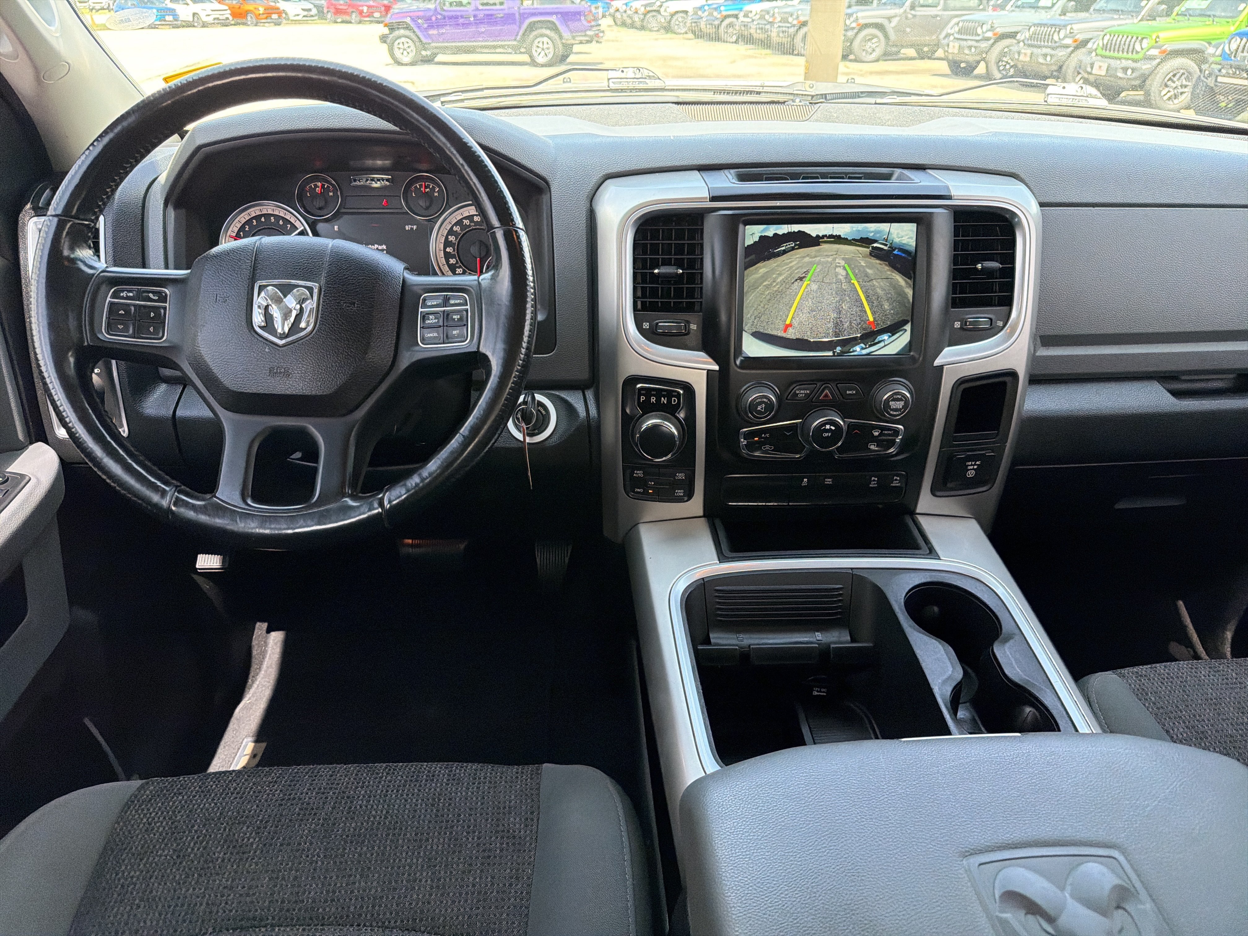 Used 2018 Bright White Clearcoat Ram Big Horn image 23