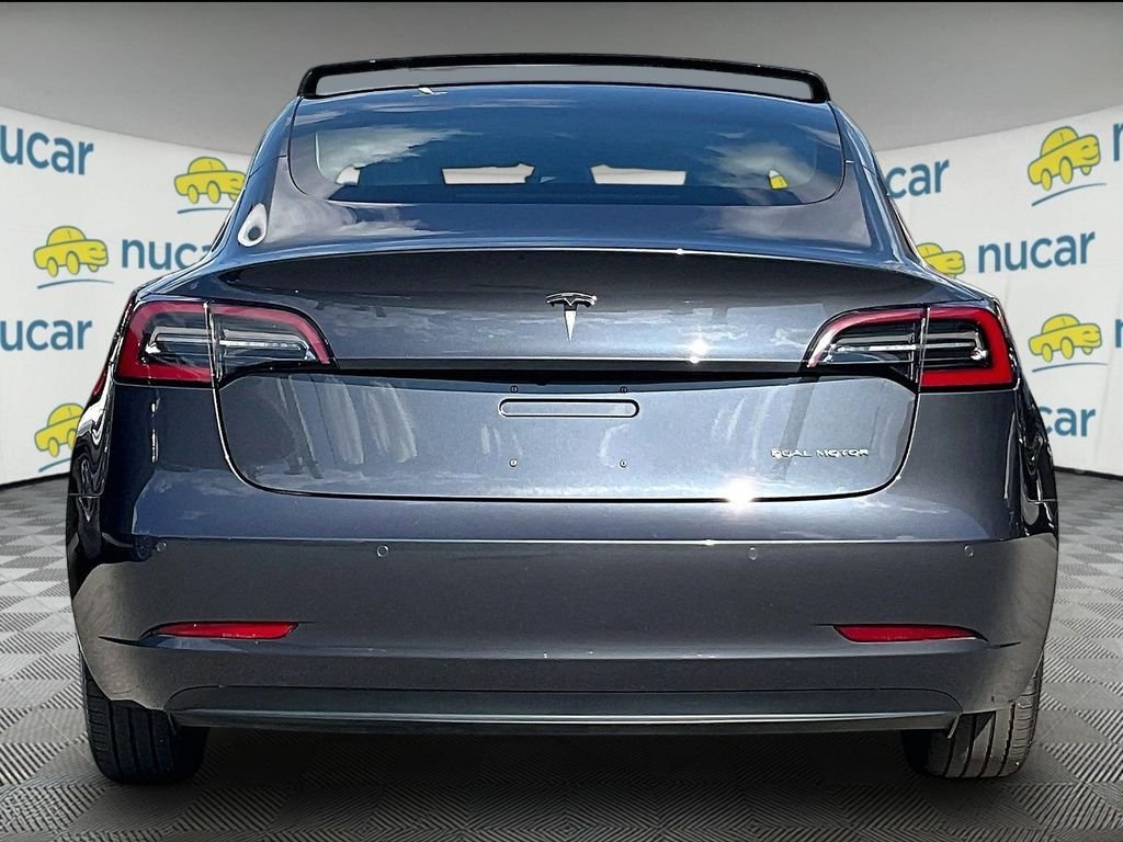 Used 2018 Gray Tesla Long Range image 5