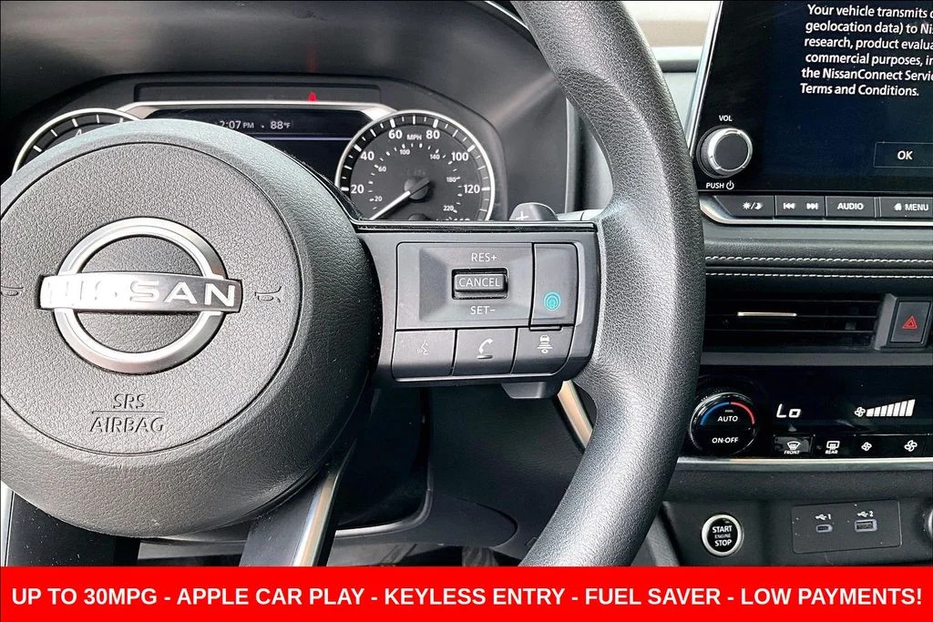 Used 2023 Black Nissan SV image 12