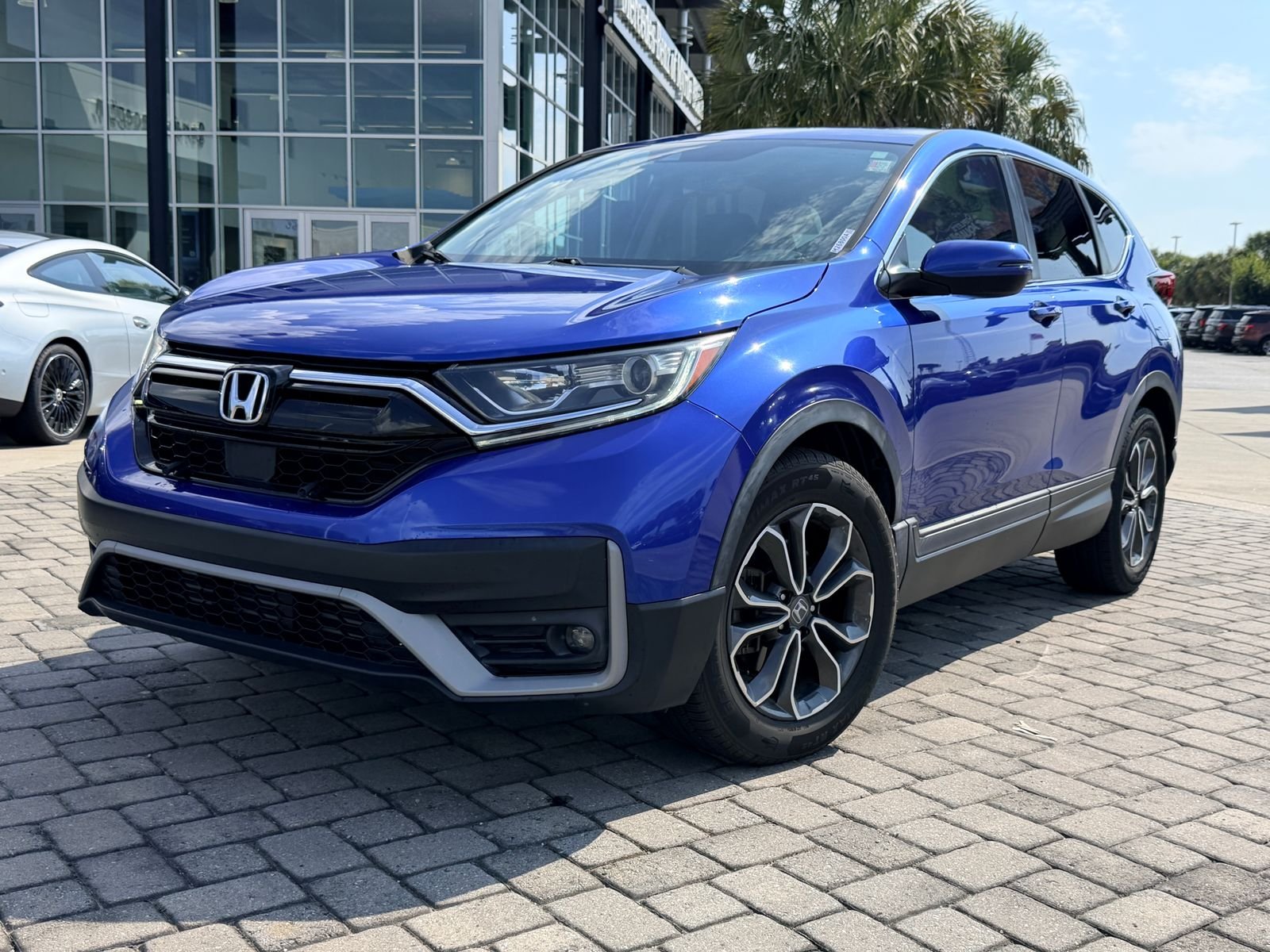 Used 2020 Aegean Blue Metallic Honda EX-L image 1