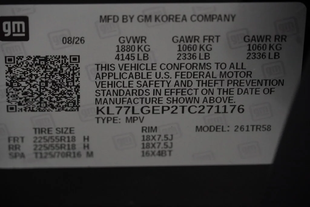 New 2026 Mosaic Black Metallic Chevrolet 1RS image 42