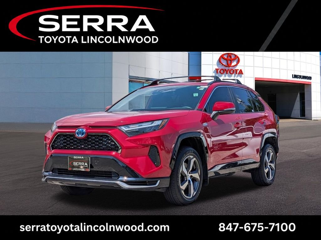 Used 2022 Red Toyota SE image 1